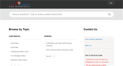 Desktop Screenshot of help.wpeventsplanner.com